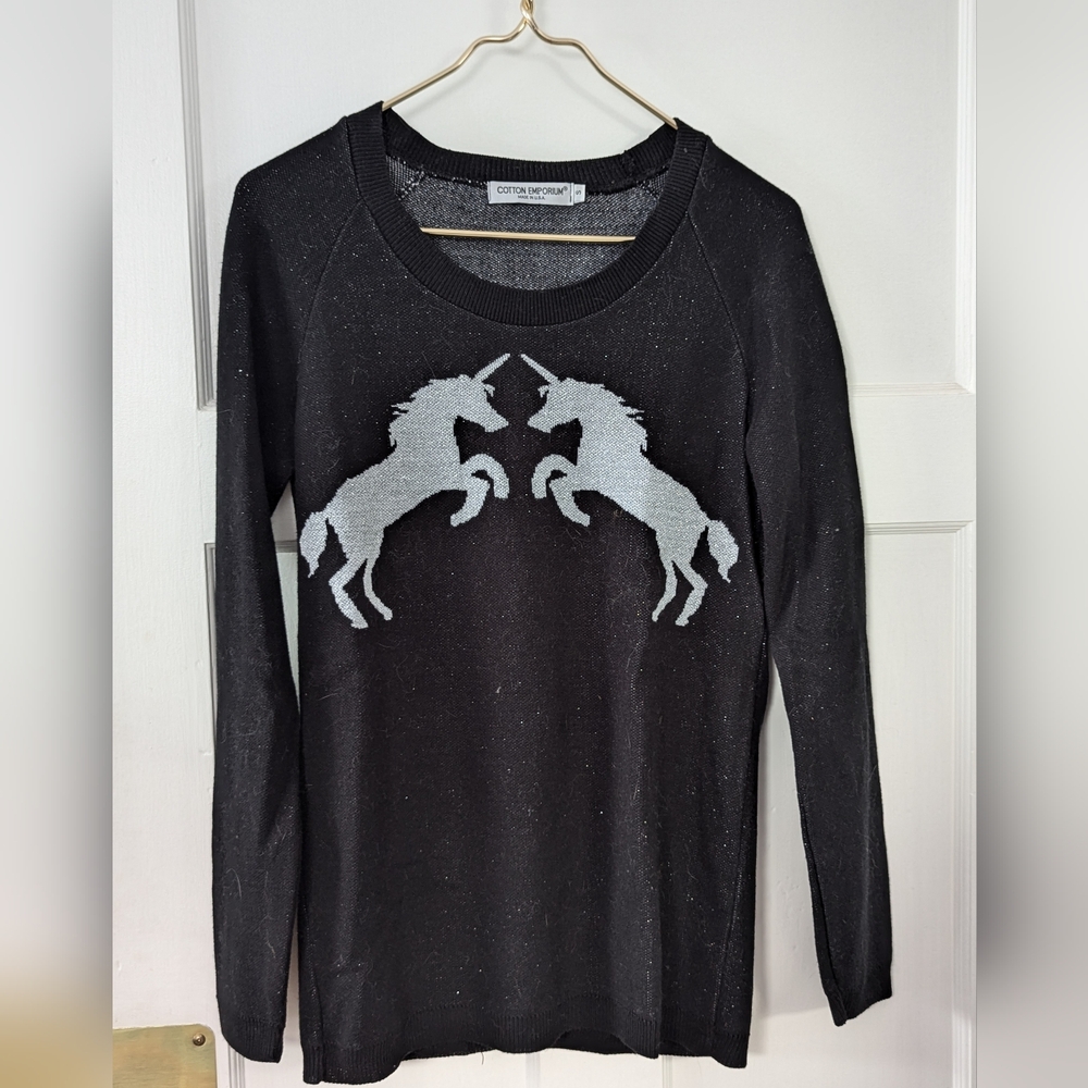 Cotton Emporium Unicorn Sweater🦄